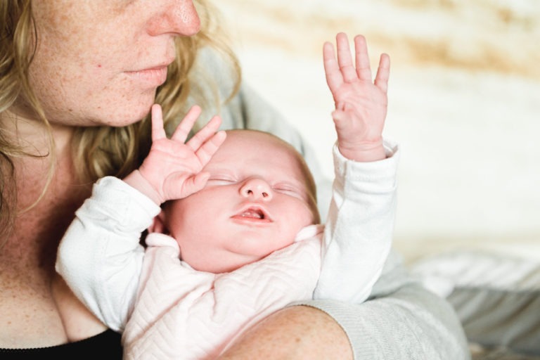 Naissance sereine de Roxane : un tellement moment précieux