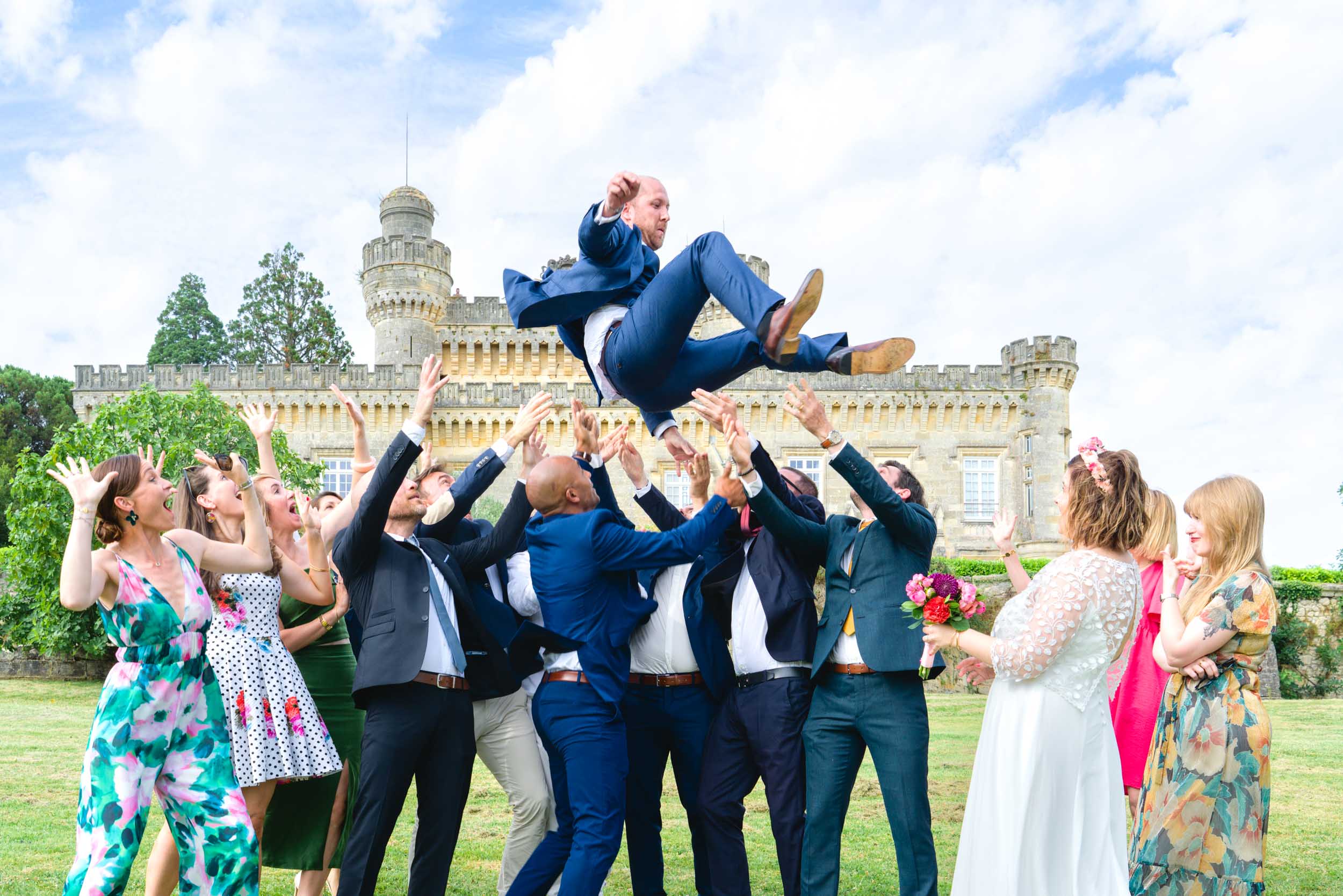 You are currently viewing Mariage d&rsquo;Aline et Yohan : Un Jour d&rsquo;Amour entre Montussan et le Château de Camarsac​